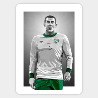 Richard Dunne - Ireland #5 Artwork Sticker